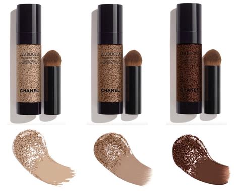 chanel les beiges touche de teint swatches